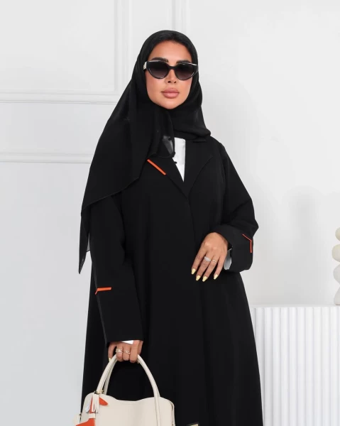 عبايه بليزر اسود IB206 Black